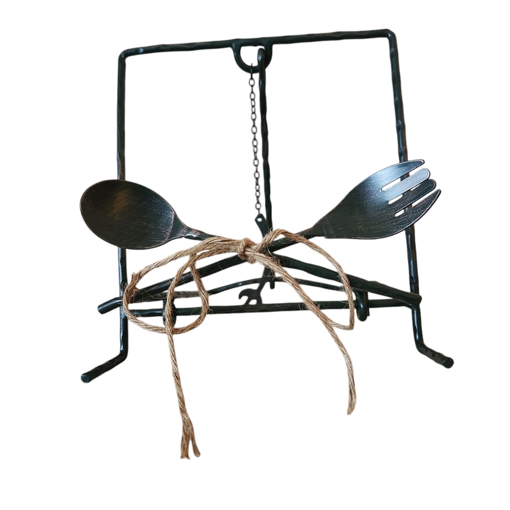 At Home America Now You're Cookin'! Collection: Cookbook Easel -- Metal